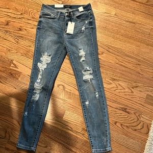 Judy Blue High Waist Skinny Fit Light Wash Jeans
